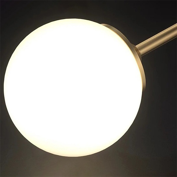 デザイン照明 ガラスボールシェードペンダントライト 3～12灯（φ880