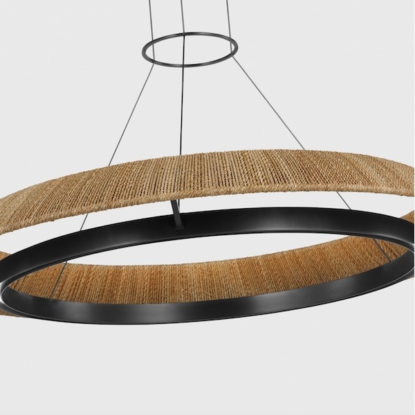 【TECH LIGHTING】アメリカ・モダン照明 ペンダントライト 「Noa Large Chandelier」LED照明 ナチュラル/ブロンズ(Φ981×H122mm)