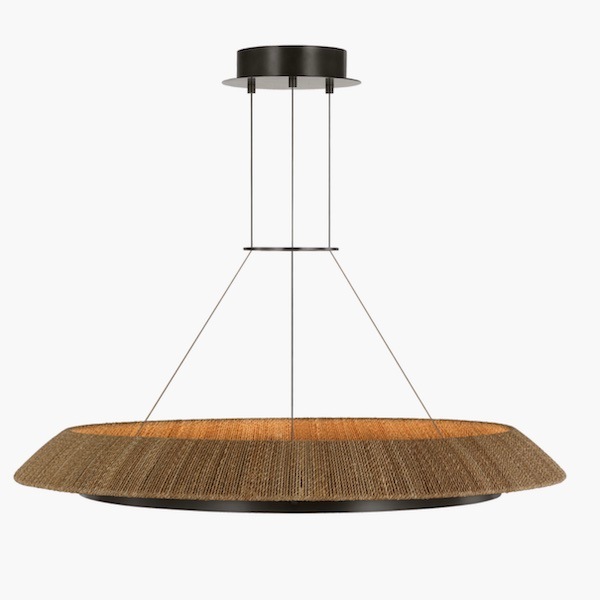 【TECH LIGHTING】アメリカ・モダン照明 ペンダントライト 「Noa Large Chandelier」LED照明 ナチュラル/ブロンズ(Φ981×H122mm)