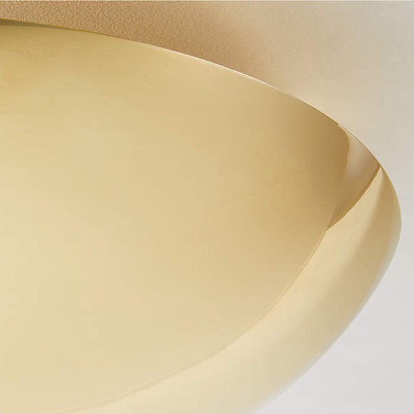 アメリカ・デザイン照明シーリングライト「AUDEN」1灯ゴールド(W420×H170mm)