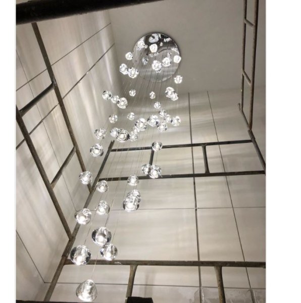 1台在庫有！3灯のみ】インテリア照明 クリスタルペンダントライト 3灯