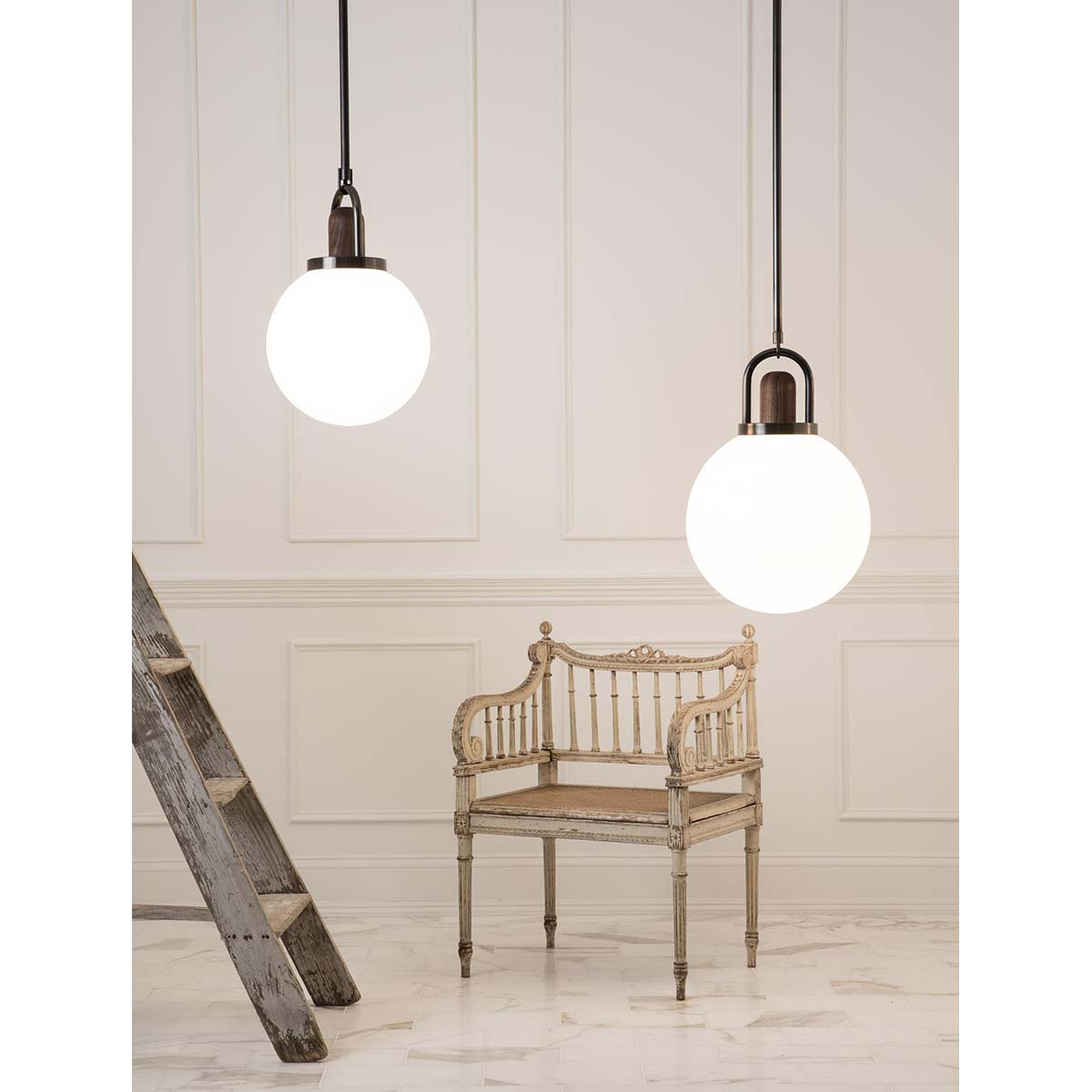 【ALLIED MAKER】 アメリカ・インテリア照明「Arc Globe 16