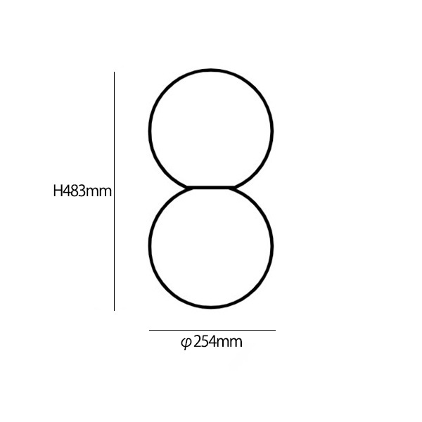 【davidpompa】メキシコ・ペンダントライト「Origo」1灯（φ254×H483mm）
