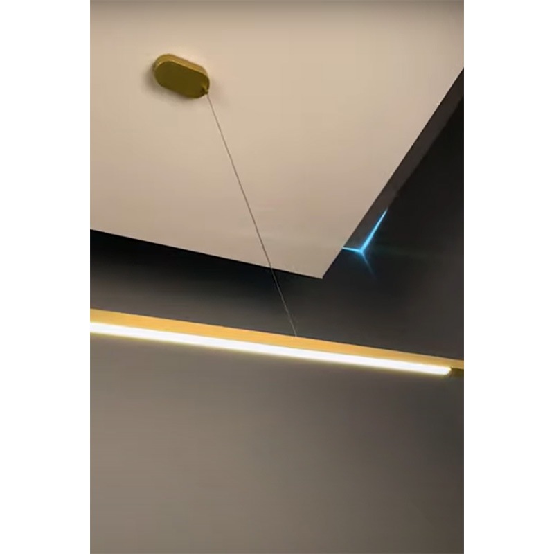 【Mullan】アイルランド「Fairfield」ライナーペンダントライト LED（W2000×H25mm）
