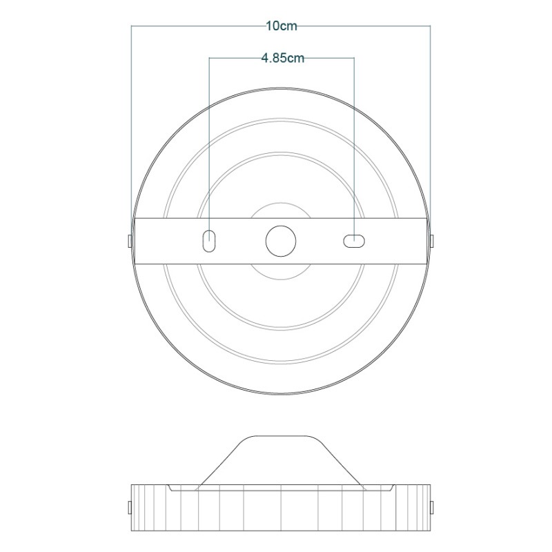 【Mullan】アイルランド「PARIS」インダストリアル シェードシーリングライト1灯（φ300×H270mm）