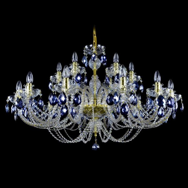 WRANOVSKY】クリスタルシャンデリア「Ocean」18灯( φ1070 x H700mm