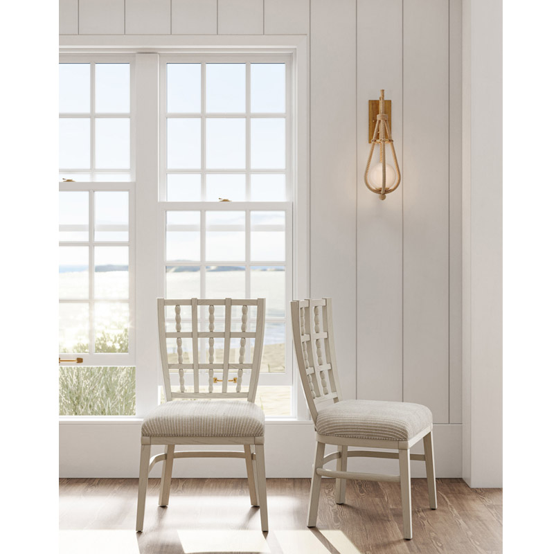 【CURREY】アメリカ・ウォールライト 1灯「Passageway」ナチュラル（W196×D228×H584mm）