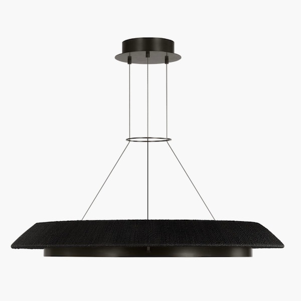 【TECH LIGHTING】アメリカ・モダン照明 ペンダントライト　「Noa Large Chandelier」LED照明 ブラック／ブロンズ（Φ981×H122mm）