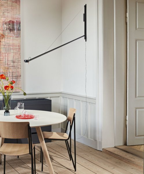 HAY】「Fifty-Fifty wall lamp, soft black」ウォールランプ ソフト