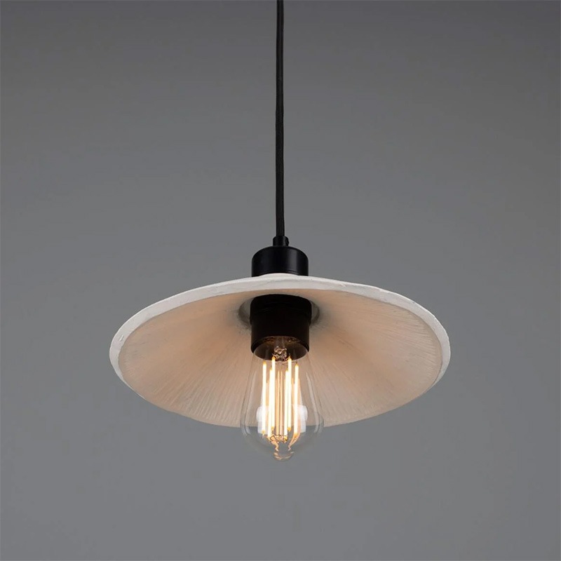 【Mullan】アイルランド「Pyrus-Organic Ceramic」ペンダントライト 1灯 マットホワイト（D280×H100mm）