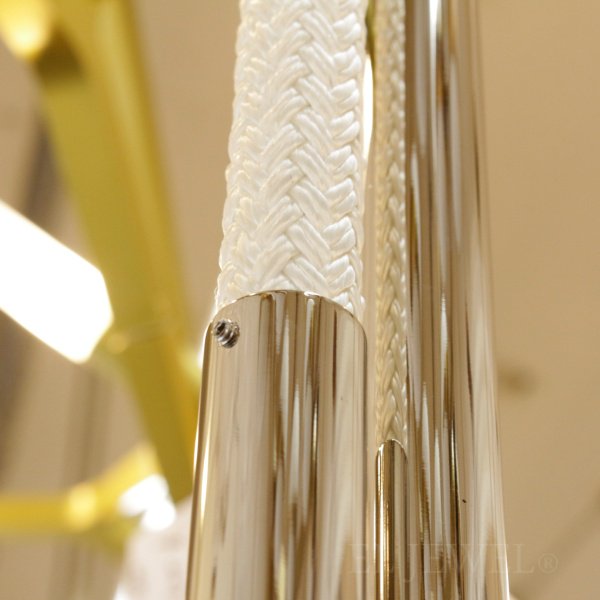 【1台在庫有!Polished Nickel2.5ftのみ】【LUKE LAMP】アメリカ Leto Pendant ペンダントライト(H750mm)*