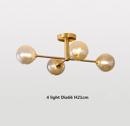 【E-Light】LEDシャンデリア 4／6／8灯 （D660～D1030mm×H210～H260mm）