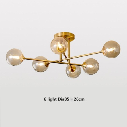 【E-Light】LEDシャンデリア 4／6／8灯 （D660～D1030mm×H210～H260mm）