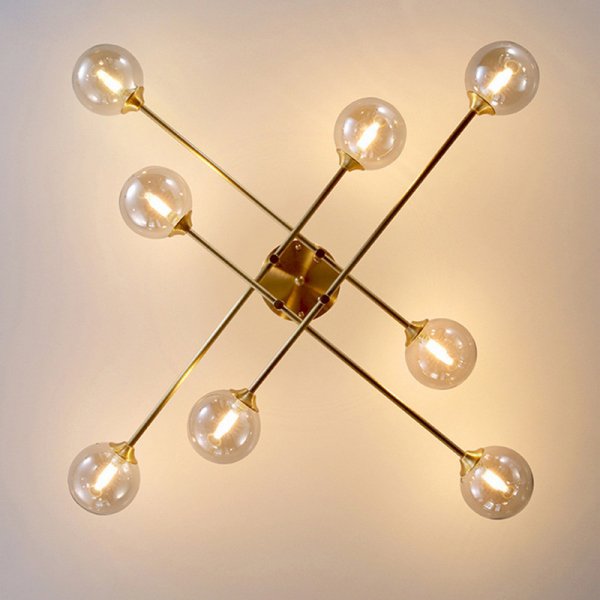 【E-Light】LEDシャンデリア 4／6／8灯 （D660～D1030mm×H210～H260mm）