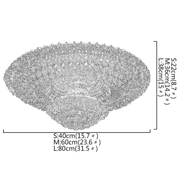 シーリングライト クリスタル照明（φ400・φ600・φ800mm）***** | EL JEWEL