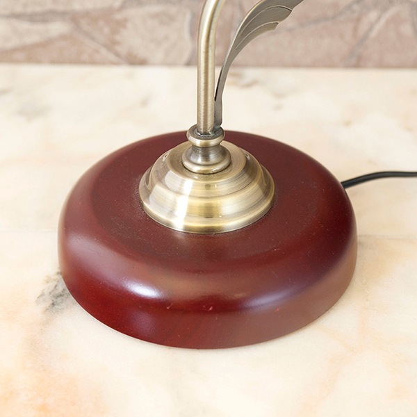 フラワーテーブルランプ 1灯「CLARITY」（φ260×H430mm） | EL JEWEL