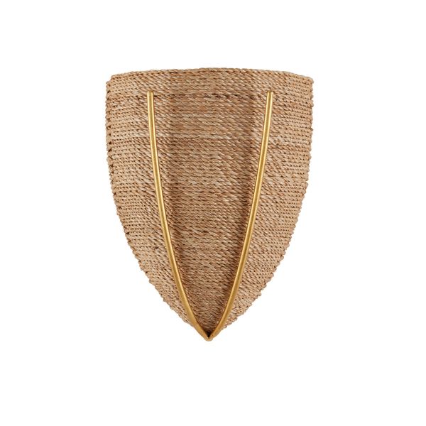 【CURREY】アメリカ・ウォールライト「Dreamscape」1灯 ナチュラル (W191×D115×H248mm)