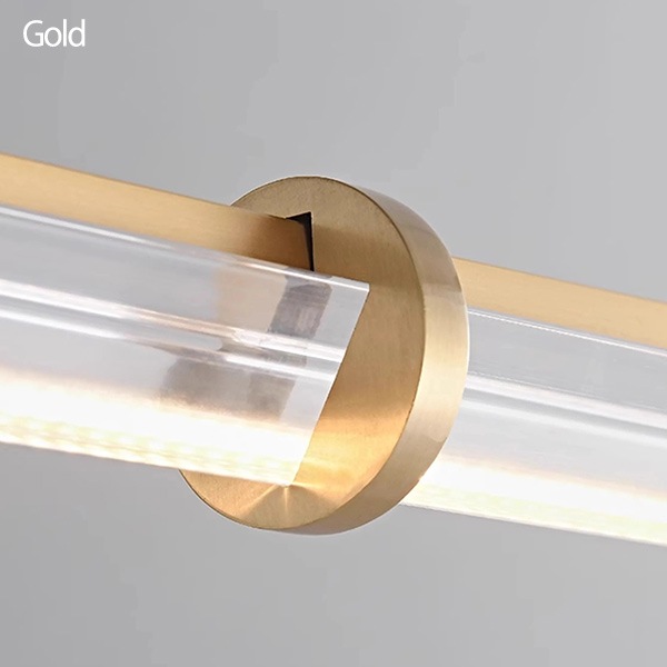 デザイン照明　モダンガラスペンダントライト　Gold／Copper（W1000／1200／1500mm）