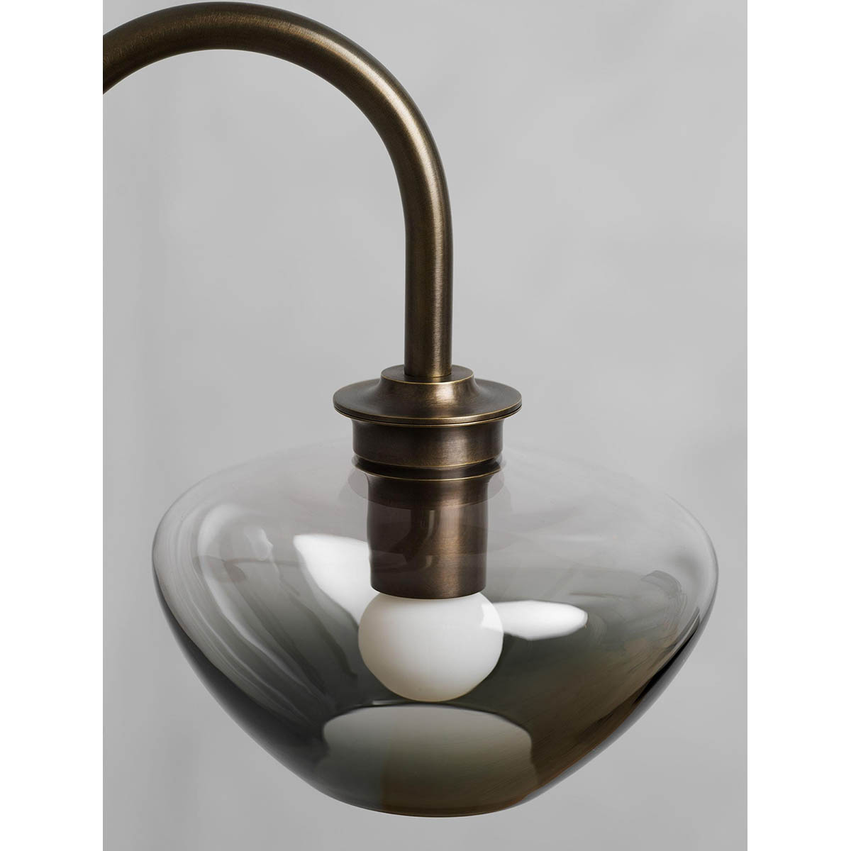 【ALLIED MAKER】 アメリカ・インテリア照明「Molten Swan Neck Sconce」ウォールライト 1灯 カスタムカラー (W191×D369×H267mm)