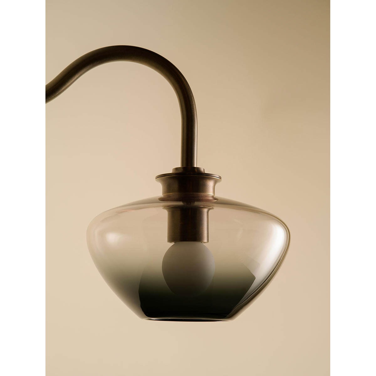 【ALLIED MAKER】 アメリカ・インテリア照明「Molten Swan Neck Sconce」ウォールライト 1灯 カスタムカラー (W191×D369×H267mm)