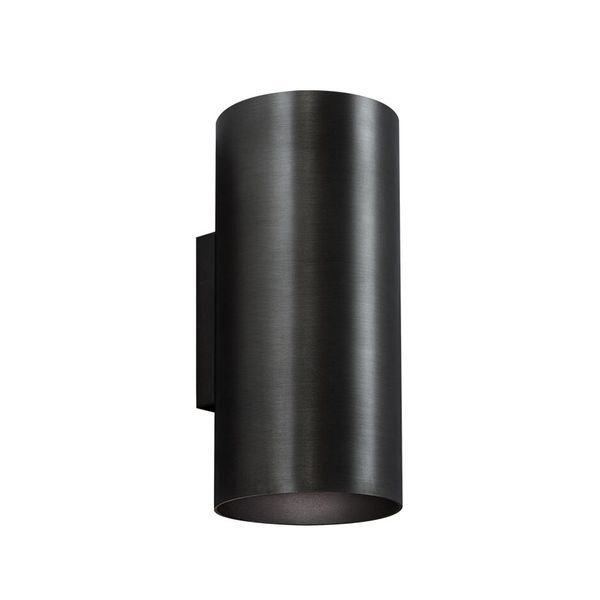 【MARETTI】オランダ・ウォールライト「GABLE」2灯 BLACK(W100×D105×H220mm)