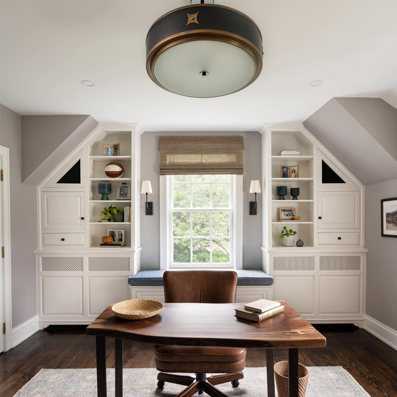 【CURREY】アメリカ・シーリングライト 3灯「Huntsman」ブラック（φ622×H450mm）