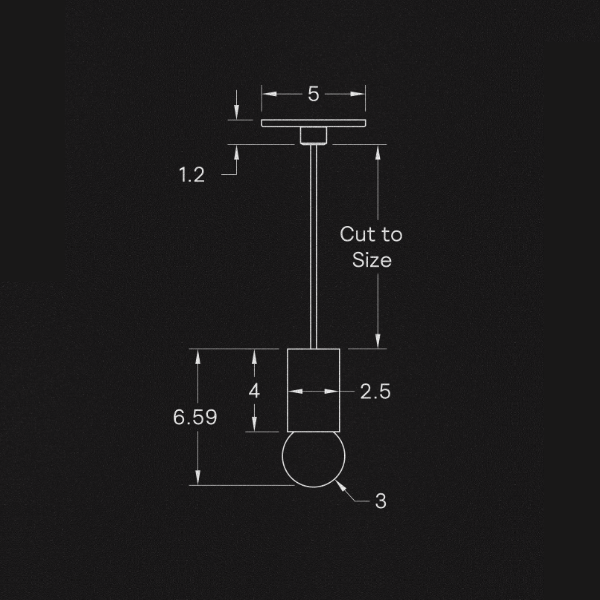 【ALLIED MAKER】 アメリカ・インテリア照明「Wood Cylinder Pendant 04