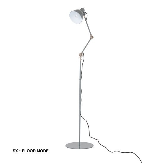 【HERMOSA】INDUSTRY FLOOR LAMP インダストリーフロアランプ・サックス