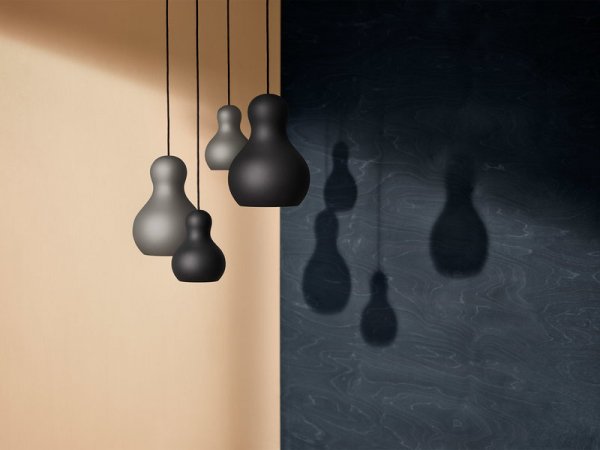 Fritz Hansen】「Calabash P2 pendant, matt, Grey Meteor」デザイン