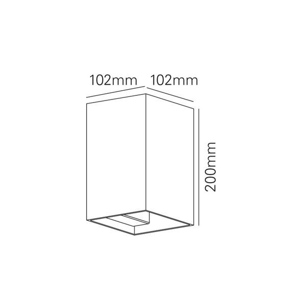 【MARETTI】オランダ・ウォールライト「INLET」2灯 BLACK（φ102×H200mm）