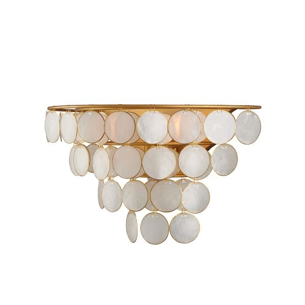 【CURREY】アメリカ・ウォールライト「Bon Vivant」3灯 ゴールド (W508×D261×H274mm)