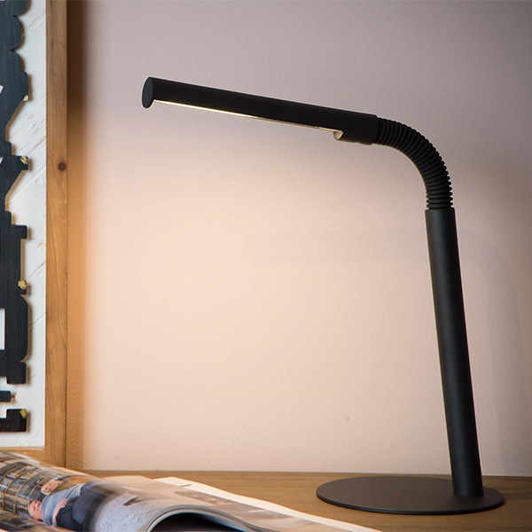 【LUCIDE】ベルギー デザイン照明 テーブルライト「GILLY」Black(W290×H490mm)
