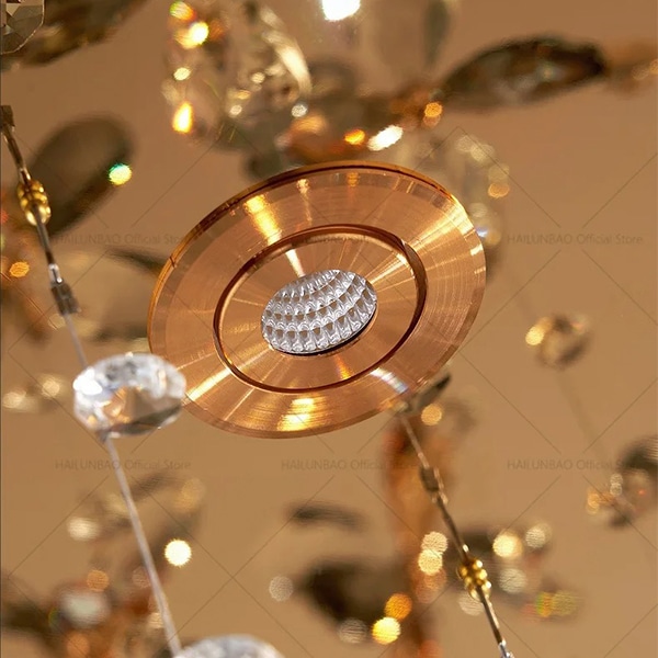 クリスタルシーリングライト・ゴールド