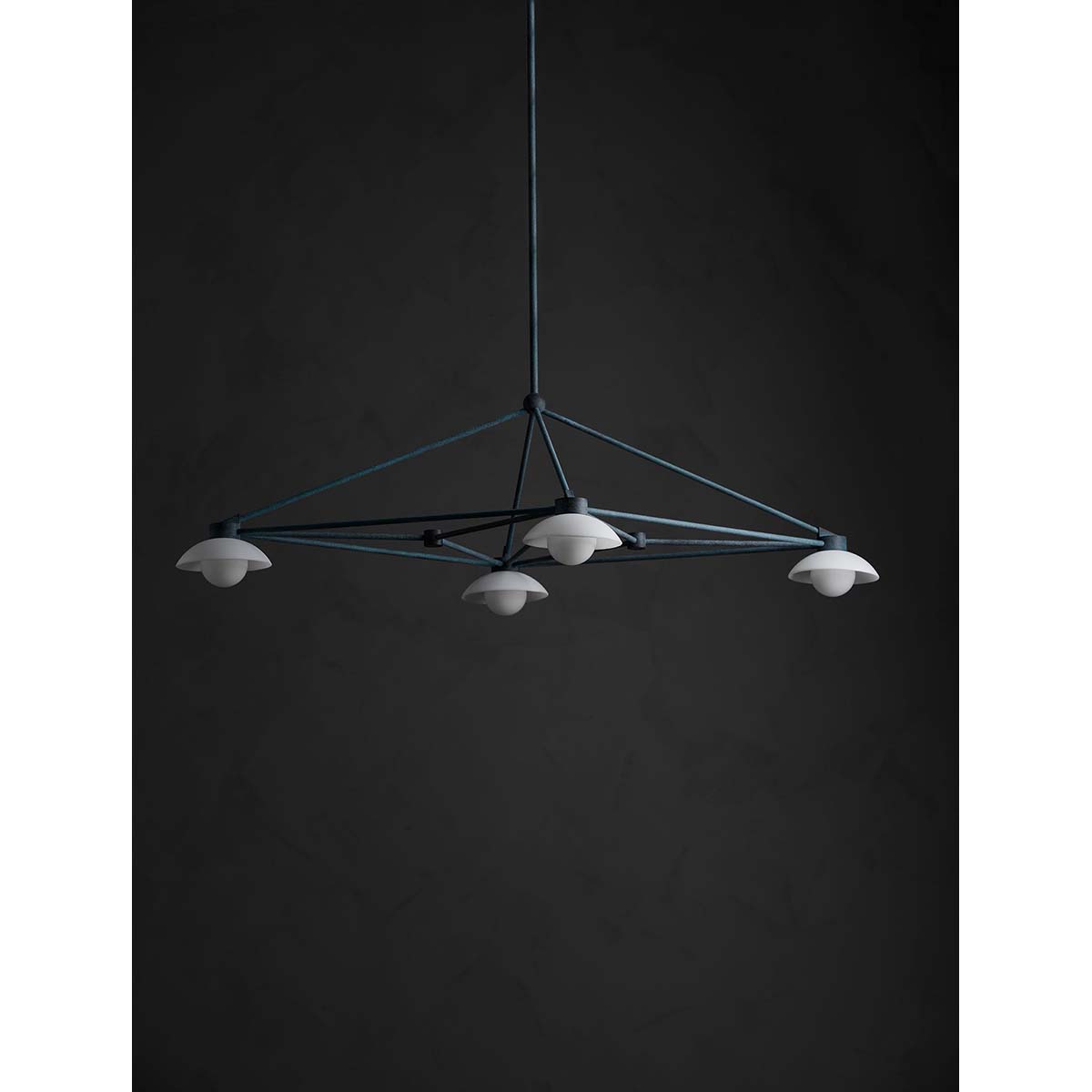 【ALLIED MAKER】 アメリカ・インテリア照明「Archipelago 4 Pendant」ペンダントライト 4灯 カスタムカラー (W1175×D743×H343mm)