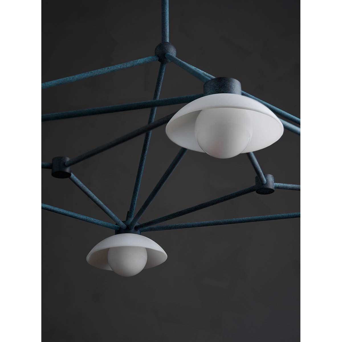 【ALLIED MAKER】 アメリカ・インテリア照明「Archipelago 4 Pendant」ペンダントライト 4灯 カスタムカラー (W1175×D743×H343mm)