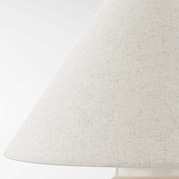 【MITZI】アメリカ・モダンテーブルライト「Annabelle」1灯・ホワイト（Φ388×H458mm）