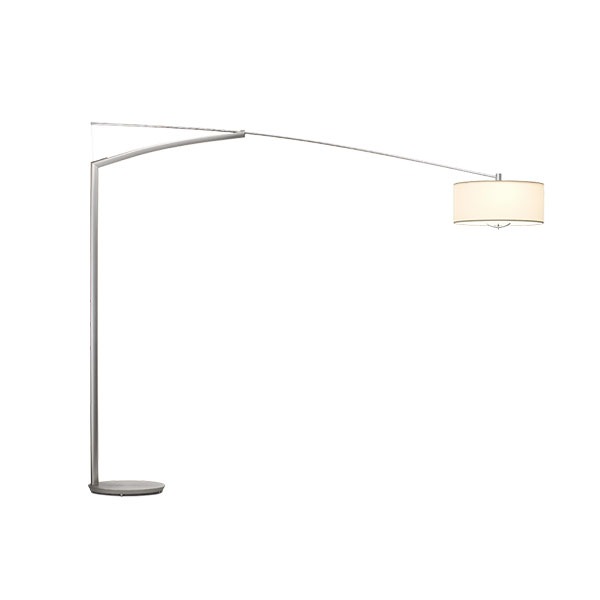 【VIBIA】 スペイン・デザイン照明「Balance」フロアライト ブラック/シルバー(W2600×H2100mm)