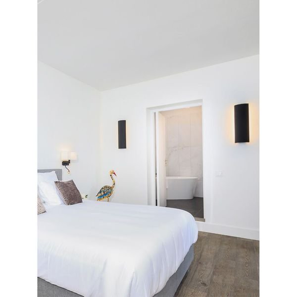 【MARETTI】オランダ・ウォールライト「CARNABY」1灯 BLACK(W120×H350mm)