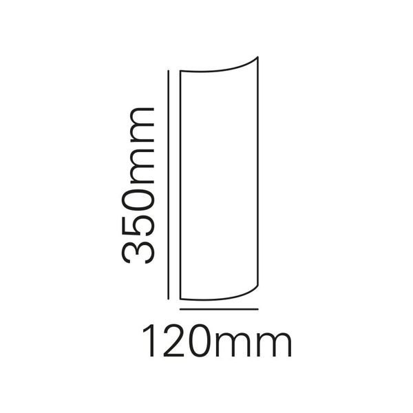 【MARETTI】オランダ・ウォールライト「CARNABY」1灯 BLACK(W120×H350mm)