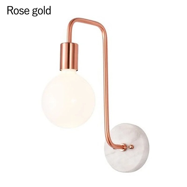 【リーズナブル】デザイン照明 モダン LEDウォールライト Gold／Rose gold（D120×H380mm） ウォールライト・ブラケットライト