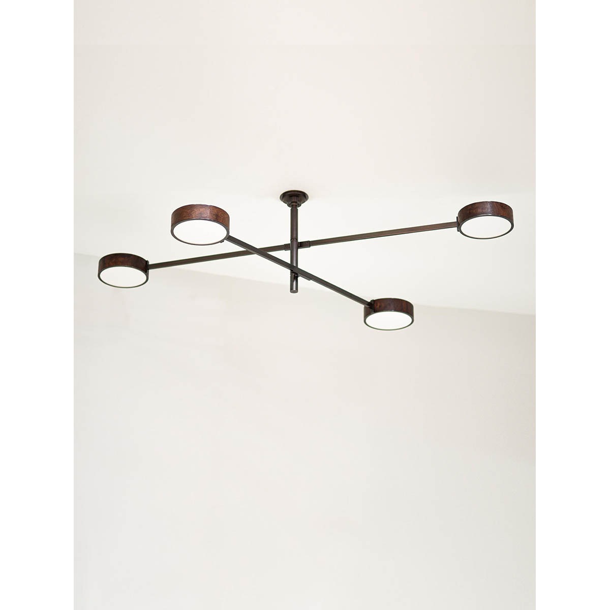 【ALLIED MAKER】 アメリカ・インテリア照明「Monoscope 4」ペンダントライト カスタムカラー (W2036×D1528×H426mm)