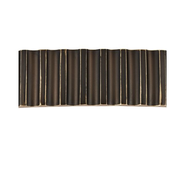 【CURREY】アメリカ・デザインLEDシーリングライト「Bryce」1灯 ブロンズ×ホワイト (Φ413×H153mm)