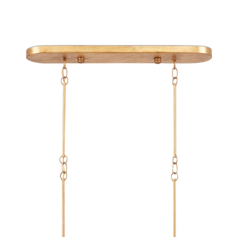 【CURREY】アメリカ・シーリングシャンデリア 6灯「Grand Lotus」ホワイト×ゴールド(W1282×D596×H336mm)