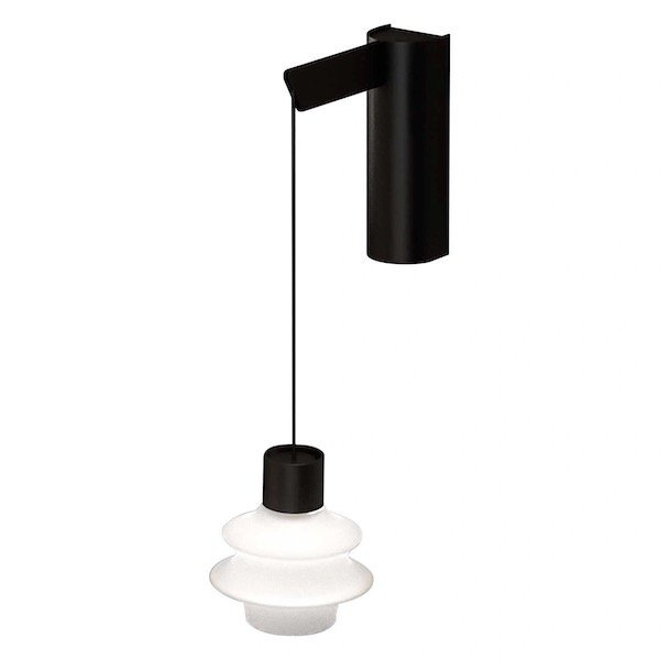 【Bover】 スペイン・インテリア照明「Drop A／01」White Glass ／ Matt (W50×D190×H375mm)