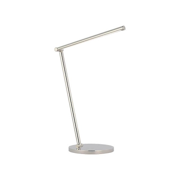 【Visual Comfort】テーブルライト LED 「Cona Desk Lamp」　シルバー　(W203×D203〜413×H470〜857mm)