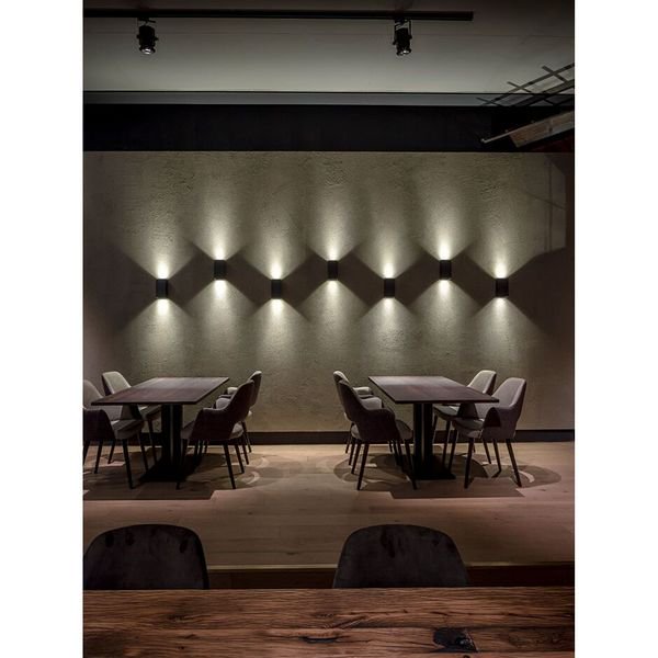 【MARETTI】オランダ・ウォールライト「INLET」2灯 BRONZE(φ102×H200mm)