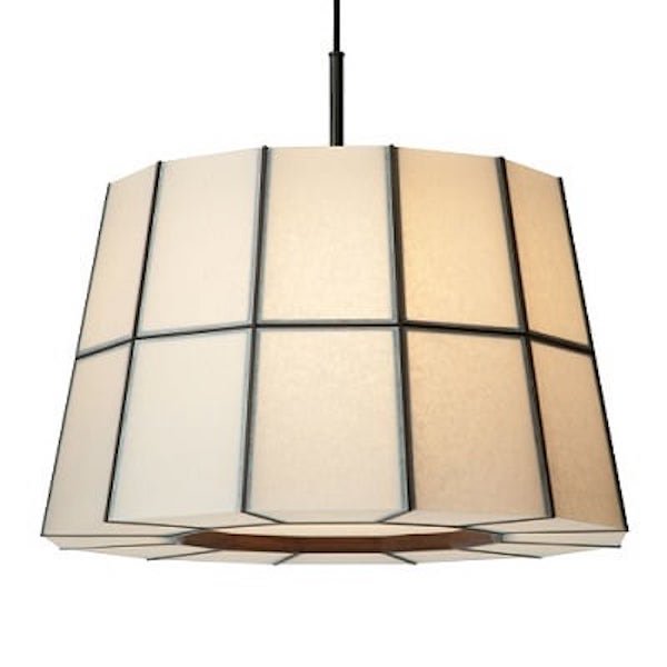 【MOARE】日本製・飛騨木のサステナブルな木製照明「折々ペンダント」ペンダントライト 1灯(Φ500×H300mm)