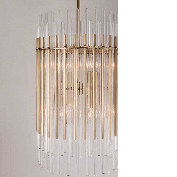HUDSON VALLEY】アメリカ・デザイン照明 ガラスロッドシャンデリア
