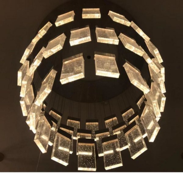 【JCTELNIY】モダンシャンデリア 2層/3層 （D600～1000mm）