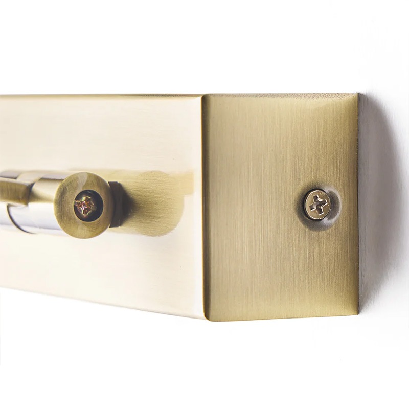 【Pooky】イギリス・デザイン照明「blake-medium」ピクチャーライト ゴールド（W455×D160mm）